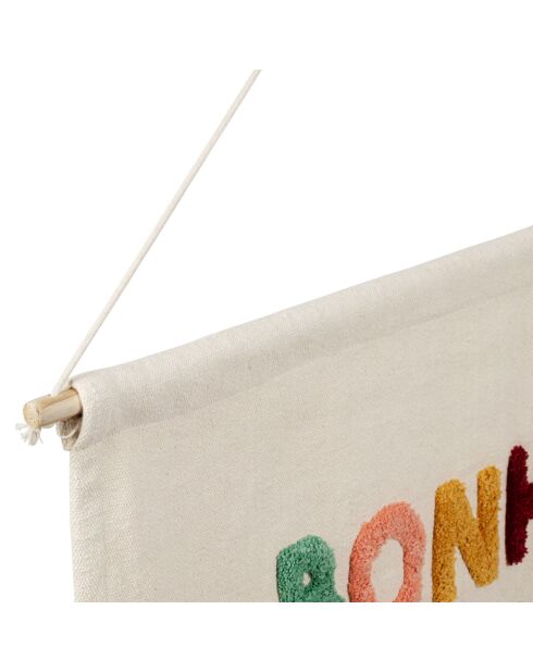 Beige Happiness Canvas - 86,5x60 cm