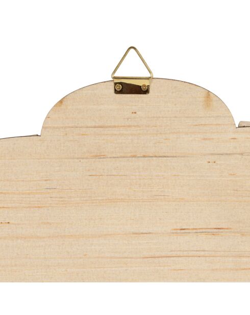 Miroir Coquillage naturel  - 50x35 cm