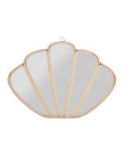 Miroir Coquillage naturel  - 50x35 cm