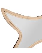 Miroir Poisson naturel  - 61x18 cm
