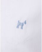 2 Chemises Enrique bleu/blanc