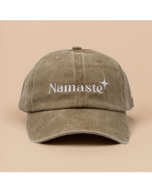 Casquette Namaste beige naturel/vintage