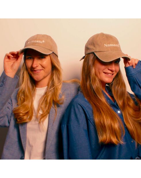 Casquette Namaste beige naturel/vintage