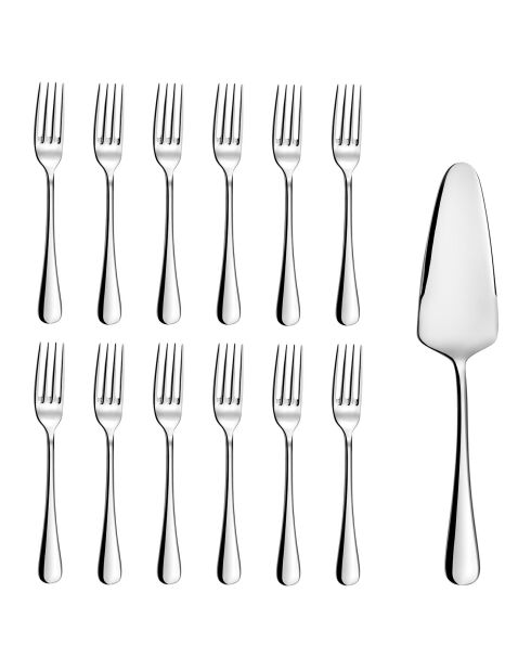 13 Pièces Tea Time Clipper gris