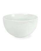 Weiße Como-Kugelsalatschüssel - 400 cl