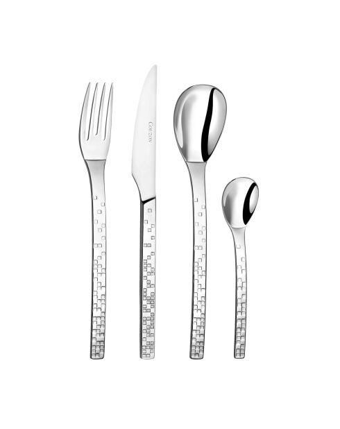 Ménagère Digit grise - 42 pièces