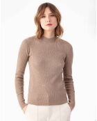 Pull en Laine mélangée Talitha beige