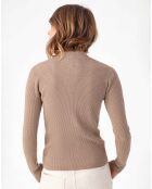 Pull en Laine mélangée Talitha beige