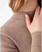 Pull en Laine mélangée Talitha beige