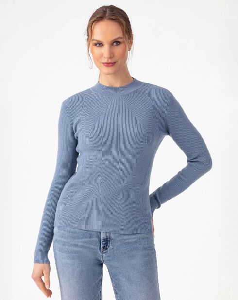 Pull en Laine mélangée Talitha bleu