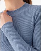 Pull en Laine mélangée Talitha bleu