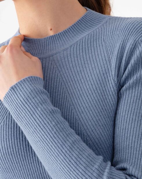 Pull en Laine mélangée Talitha bleu