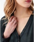 Top Manches Longues Stella irise emeraude