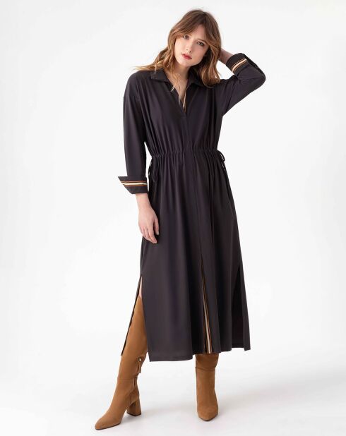 Robe Longue Rhea choco
