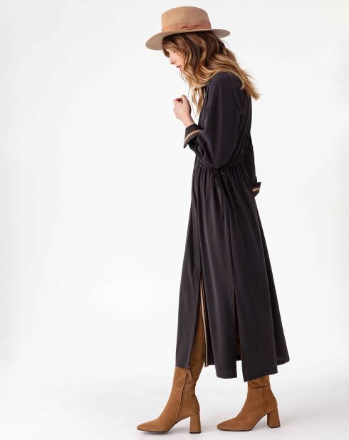 Robe Longue Rhea choco
