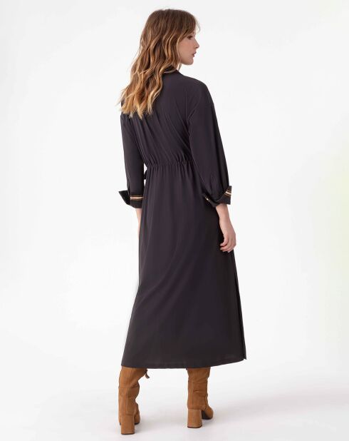 Robe Longue Rhea choco
