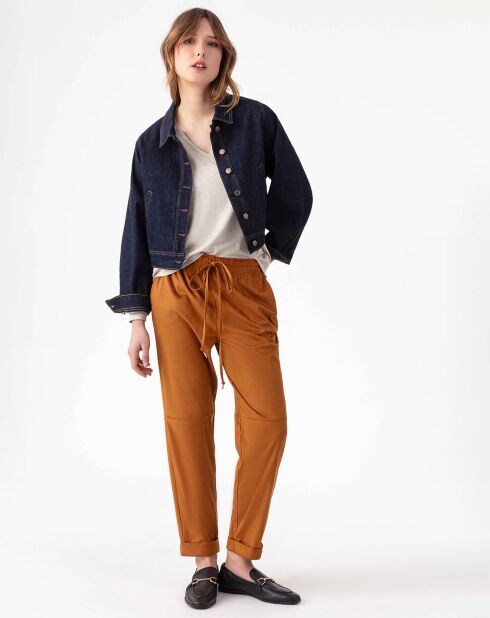 Pantalon Jules tabac
