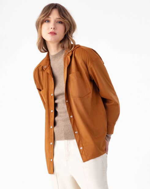 Surchemise Cybele tabac