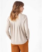 Top Cornelia chine beige