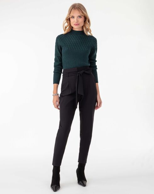 Pantalon avec Ceinture Hadrien noir