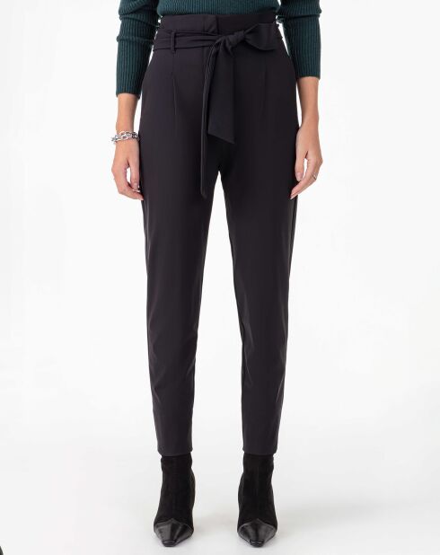 Pantalon avec Ceinture Hadrien noir