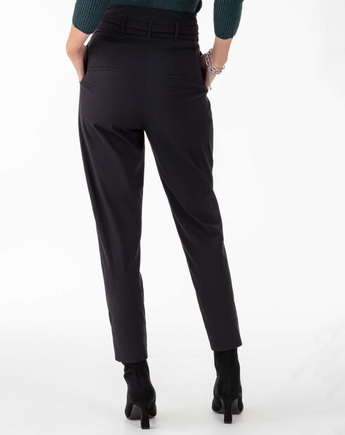 Pantalon avec Ceinture Hadrien noir