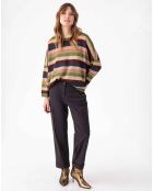 Pantalon Victoire choco/beige