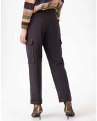 Pantalon Victoire choco/beige