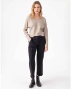 Pantalon Victoire noir/beige