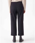 Pantalon Victoire noir/beige
