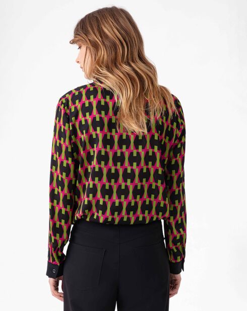 Chemise Cara geometric