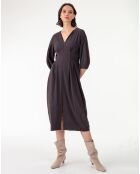 Robe Longue Miranda choco