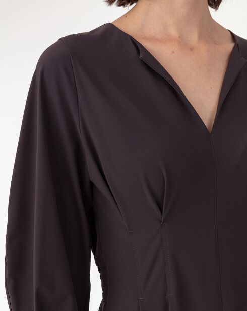 Robe Longue Miranda choco