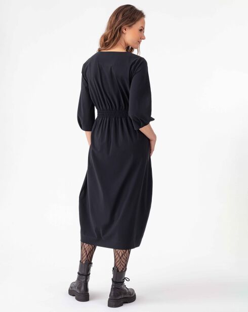 Robe Longue Miranda noire