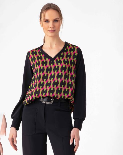 Blouse Winnie geometric