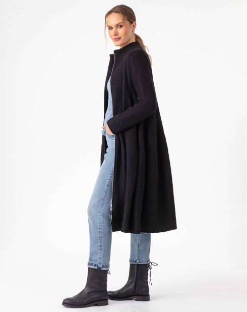 Manteau June noir