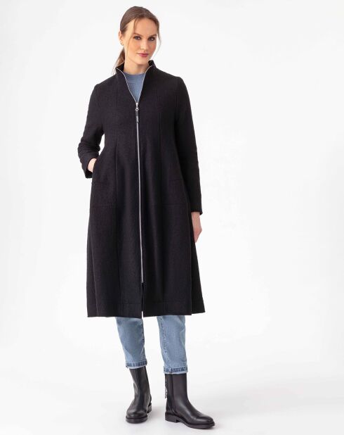 Manteau June noir