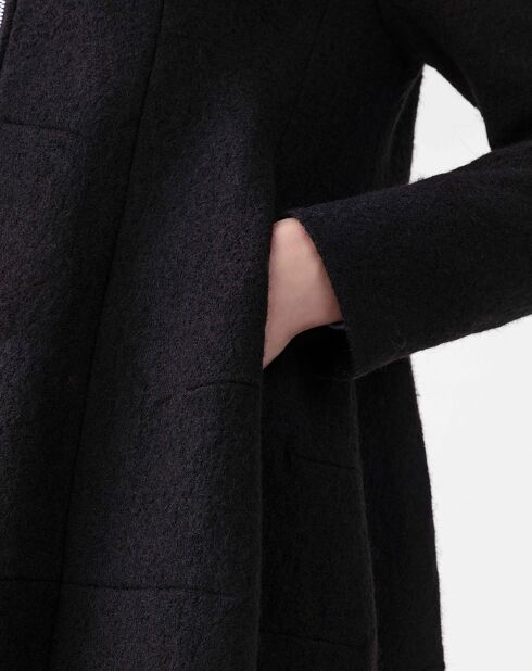 Manteau June noir