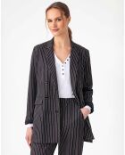 Veste Amance rayure noire