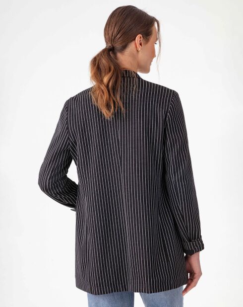 Veste Amance rayure noire