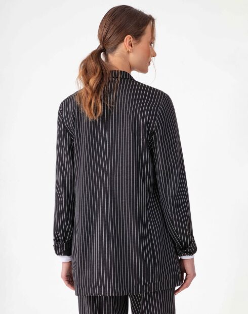 Veste Amance rayure noire