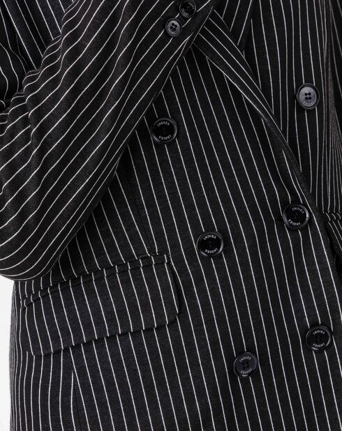 Veste Amance rayure noire