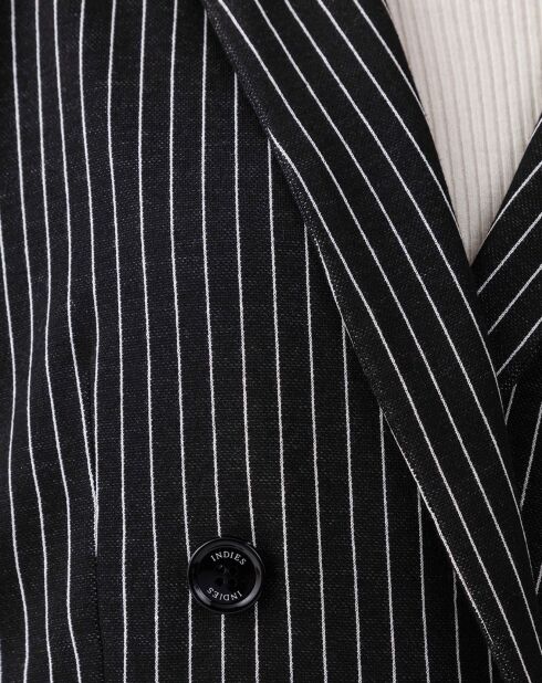 Veste Amance rayure noire