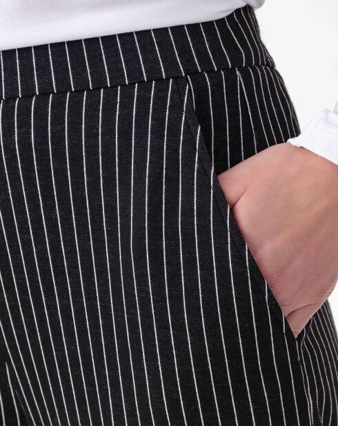 Pantalon Mael rayure noire