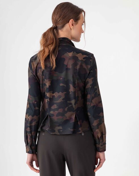 Chemise Beryl camouflage