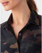 Chemise Beryl camouflage