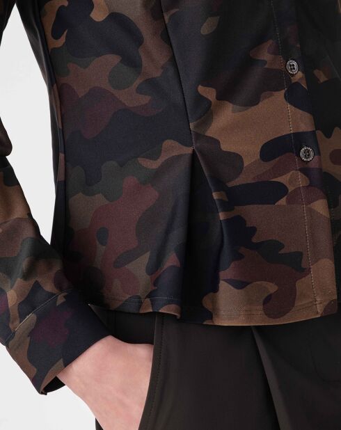 Chemise Beryl camouflage