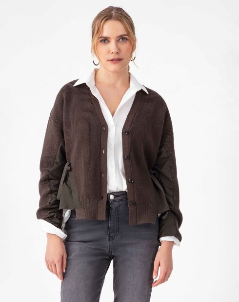 Gilet Edith kaki