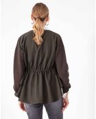 Gilet Edith kaki