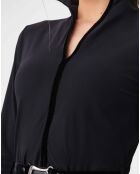 Robe avec Ceinture Kacie noire